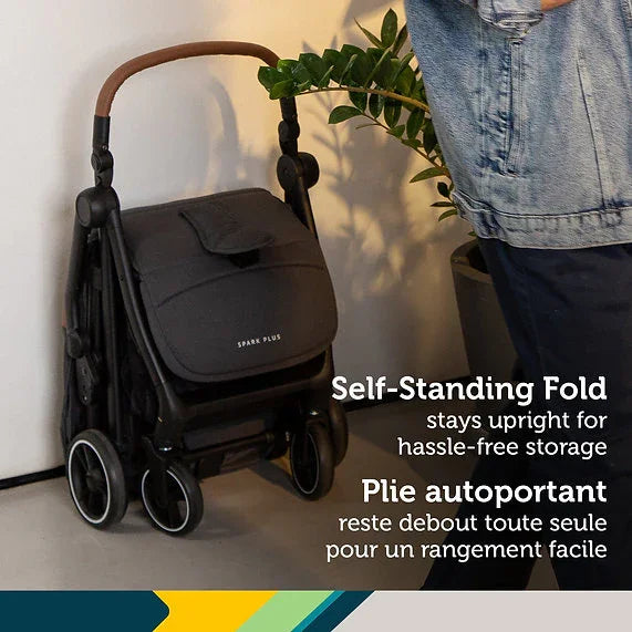 Safety 1st® - Safety 1st Spark Plus Compact Auto-Fold Stroller – Lightweight & Travel-Friendly