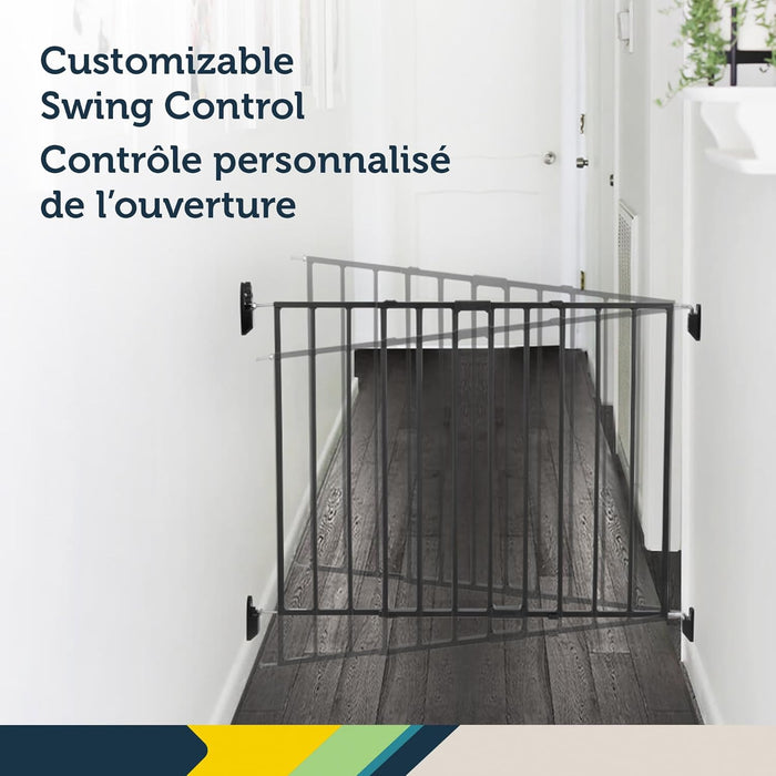 Safety 1st Top of Stairs Expanding Metal Gate