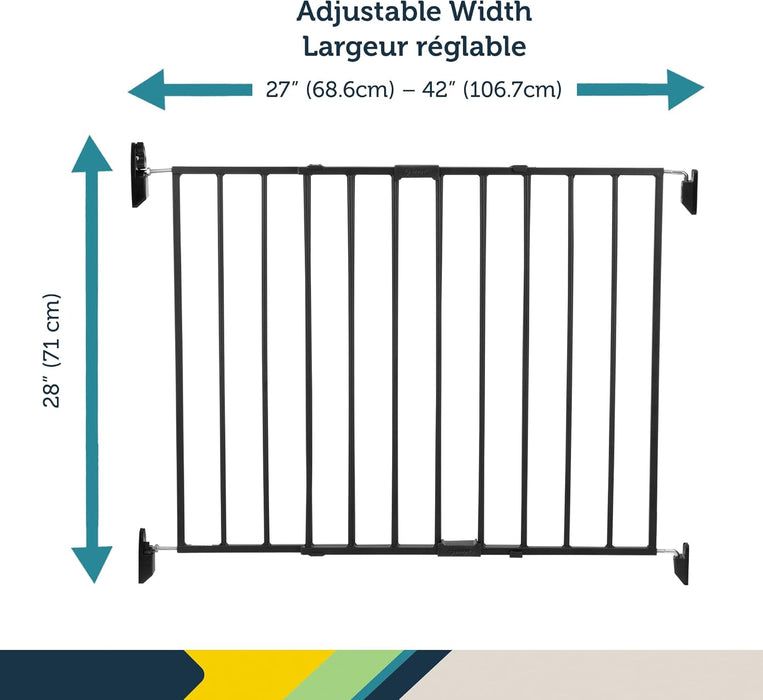 Safety 1st Top of Stairs Expanding Metal Gate