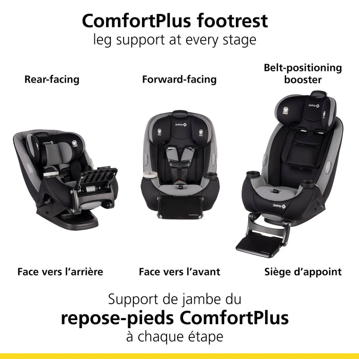 Siège auto convertible tout-en-un Safety 1st® Grow and Go™ Extend 'N Ride - Back to Black