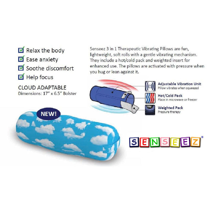 Senseez® - Senseez 3-in-1 Adaptable Therapeutic Vibrating Pillow