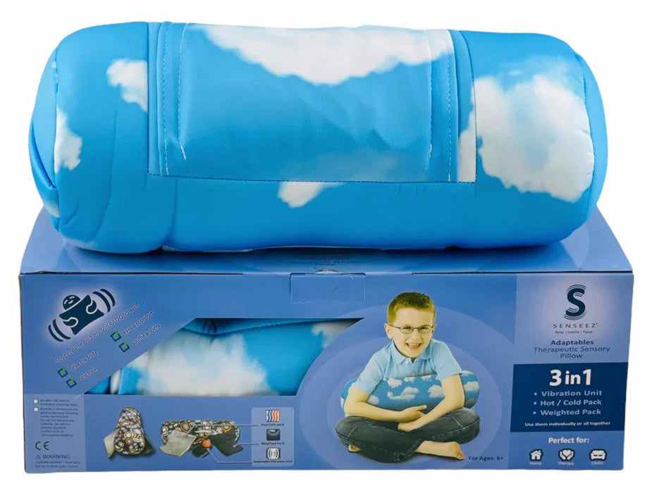 Senseez® - Senseez 3-in-1 Adaptable Therapeutic Vibrating Pillow