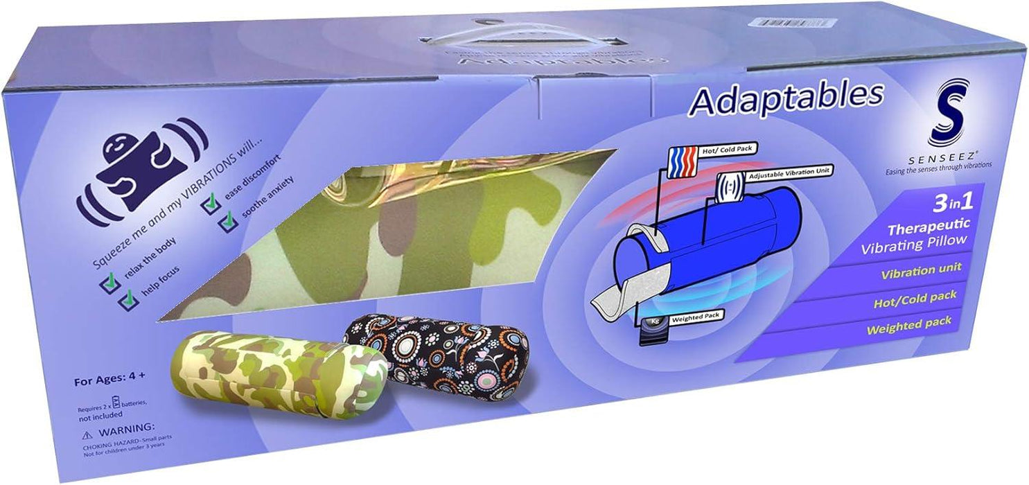 Senseez® - Senseez 3-in-1 Adaptable Therapeutic Vibrating Pillow