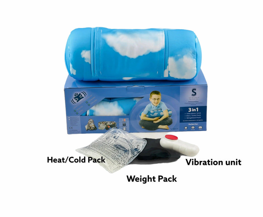 Senseez® - Senseez 3-in-1 Adaptable Therapeutic Vibrating Pillow
