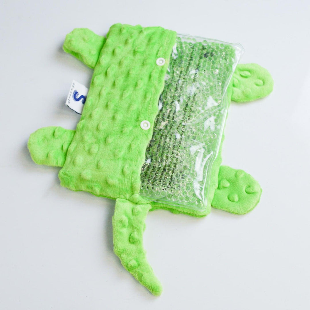 Senseez® - Senseez Soothable Handheld Hot/Cold Sensory Cushion (with extra inner pack included) - Lil Turtle