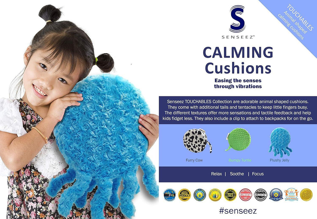 Senseez® - Senseez Vibrating Sensory Pillow for Kids - Touchables (Plush Collection)