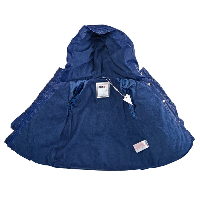 Doudoune imperméable Minoti pour bébé – Tailles 9 à 24 mois