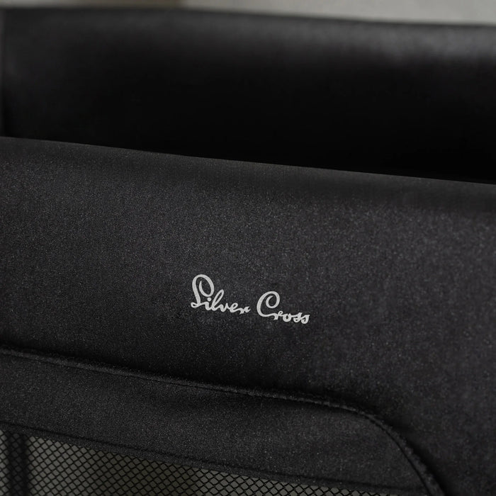 Silver Cross - Silver Cross Slumber Travel Baby Crib - Carbon