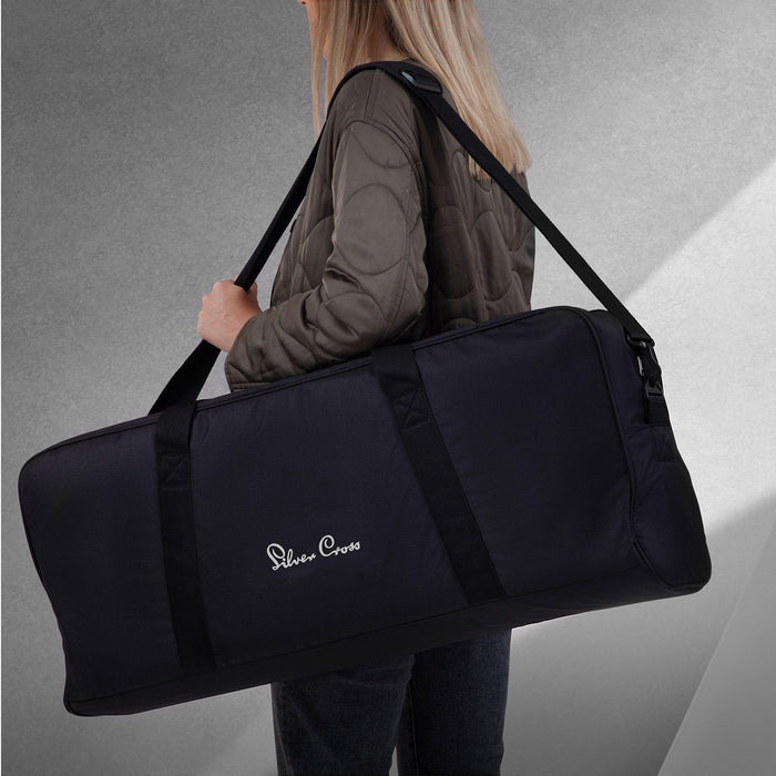 Silver Cross - Silver Cross Slumber Travel Baby Crib - Carbon