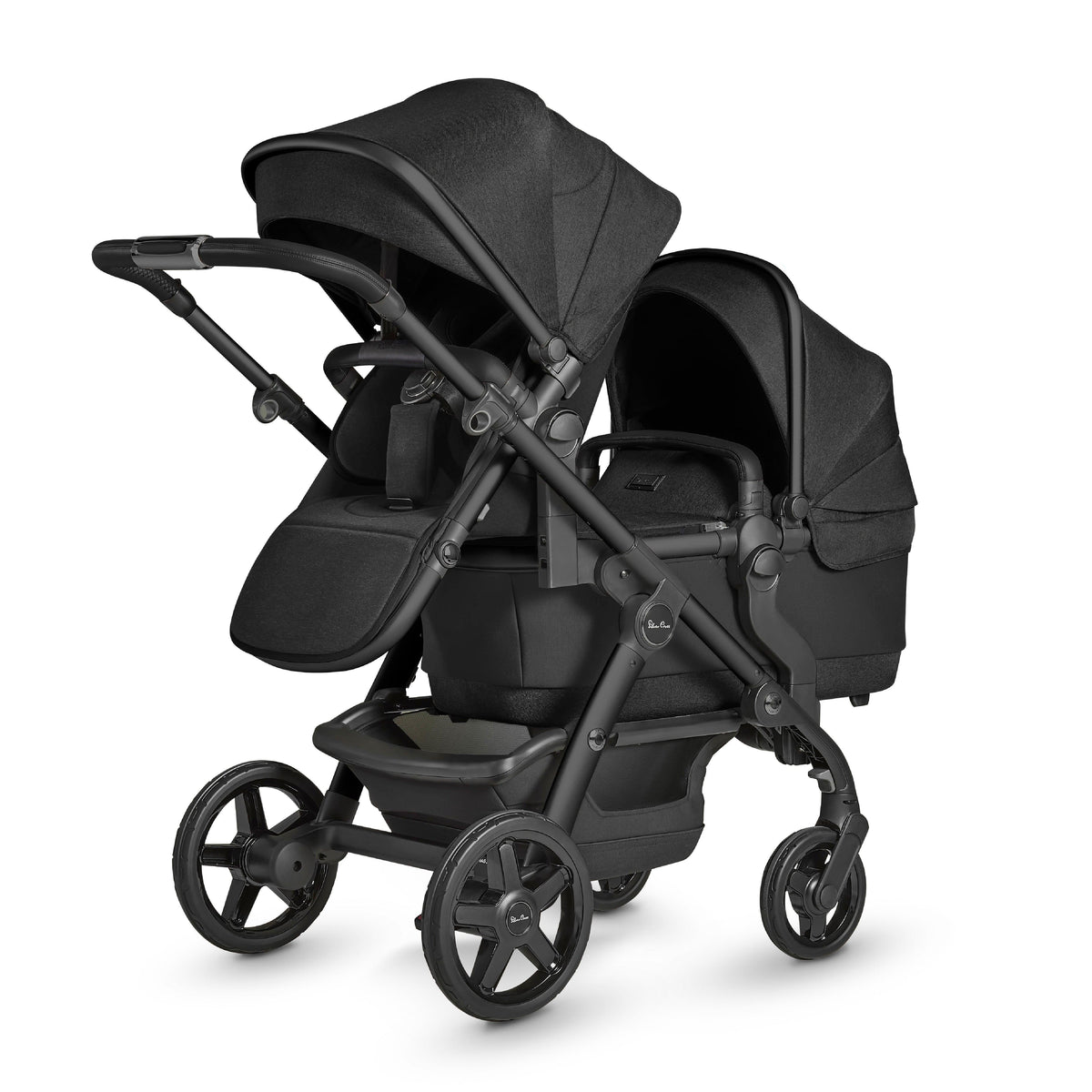 Silver Cross Wave 2 Stroller – Onyx | Convertible Luxury Stroller