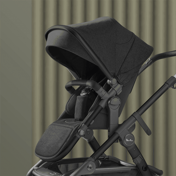 Silver Cross - Silver Cross Wave Stroller, Onyx (2023 - 2024 Version)