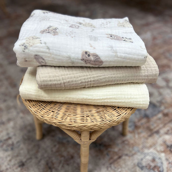 Simmons Deluxe 4-Ply Muslin Blanket