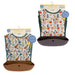 Simmons® - Simmons 3 pk Snap & Go Bibs - Silicone Food Catcher Bibs