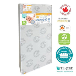 Simmons® - Simmons BREATHE Tencel Crib Mattress - Ultra Firm Core, Tencel & Breathable Mesh