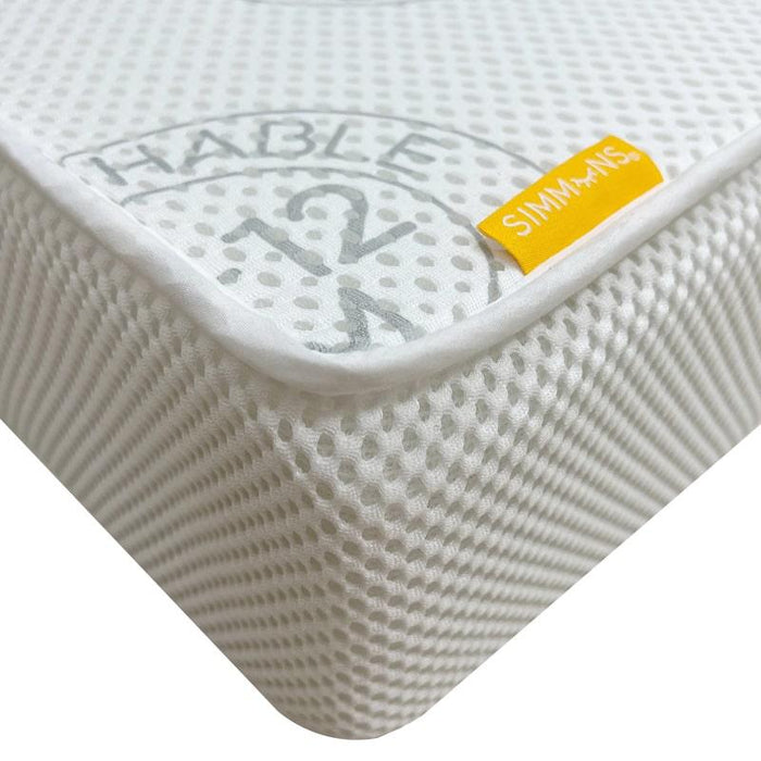 Simmons® - Simmons BREATHE Tencel Crib Mattress - Ultra Firm Core, Tencel & Breathable Mesh