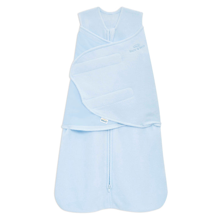Halo Sleepsack Swaddle Micro-Fleece - Baby Blue - 3.0 TOG