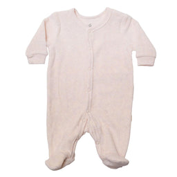 Snugabye - Snugabye 1 Piece Baby Dream Velour Footed Sleeper