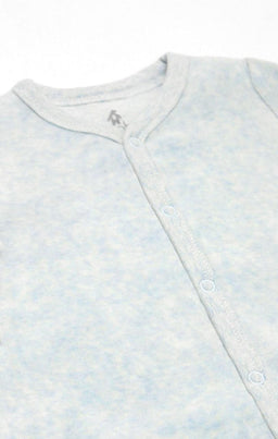 Snugabye - Snugabye 1 Piece Baby Dream Velour Footed Sleeper