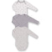 Snugabye - Snugabye Baby Long Sleeve Bodysuits - 3 Pack