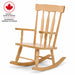 Solid wooden grand-ma classic kids rocking chair - Made in Canada