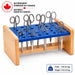 Solid maple wood Kids scissor rack Made in Canada