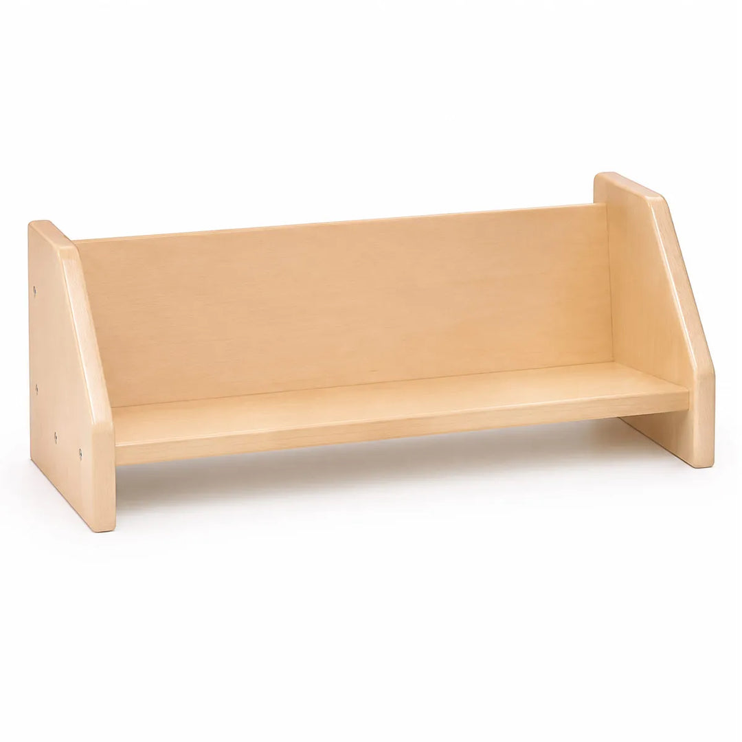 Solid maple wood table-top book shelf