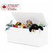 Solid wood toy chest entirely made in canada - Goldtex