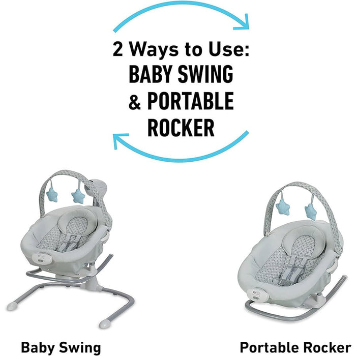 Graco Soothe 'n Sway Swing with Portable Rocker - Phelps