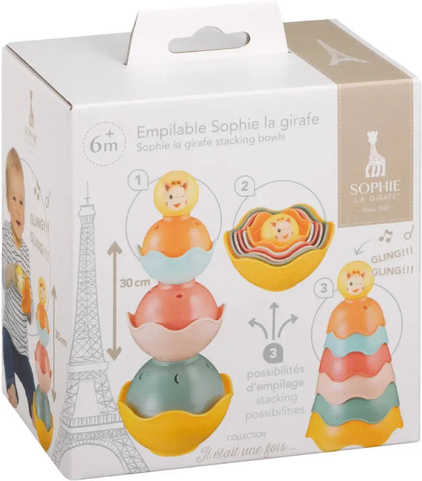 Sophie La Girafe® - Sophie la Girafe Stacking Bowls – Eco-Friendly Stacking Toy