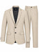 Soul of London boys sand suit displayed on a white background, showing jacket and pants.