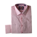 Soul of London® - Soul of London Boys Slim Fit Stretch Dress Shirt – Long Sleeve PINK