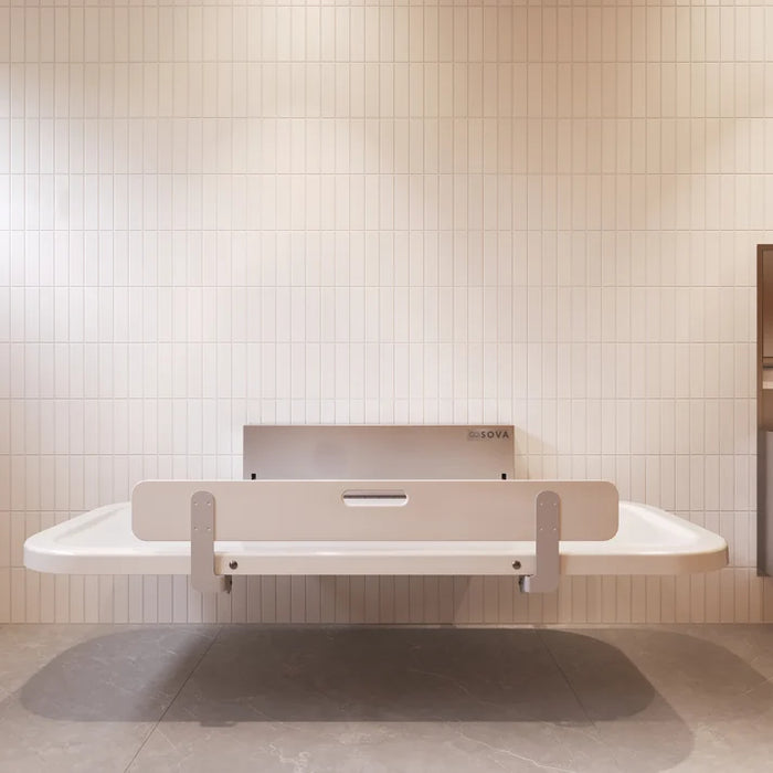 Foundation® sova® Attend™ Fixed-Height Adult Changing Table – Wall-Mounted