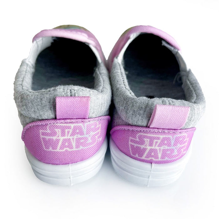 Ground Up Chaussures canvas enfilables Star Wars Bébé Yoda Mandalorian pour fillettes