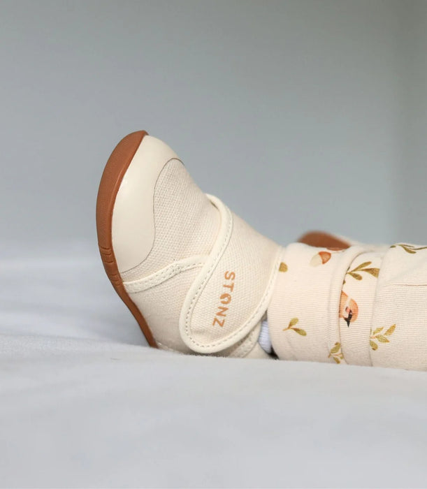 Stonz Cruiser™ Natural Baby Shoes – Natural First Walking Shoes for Babies | Sizes 4-7