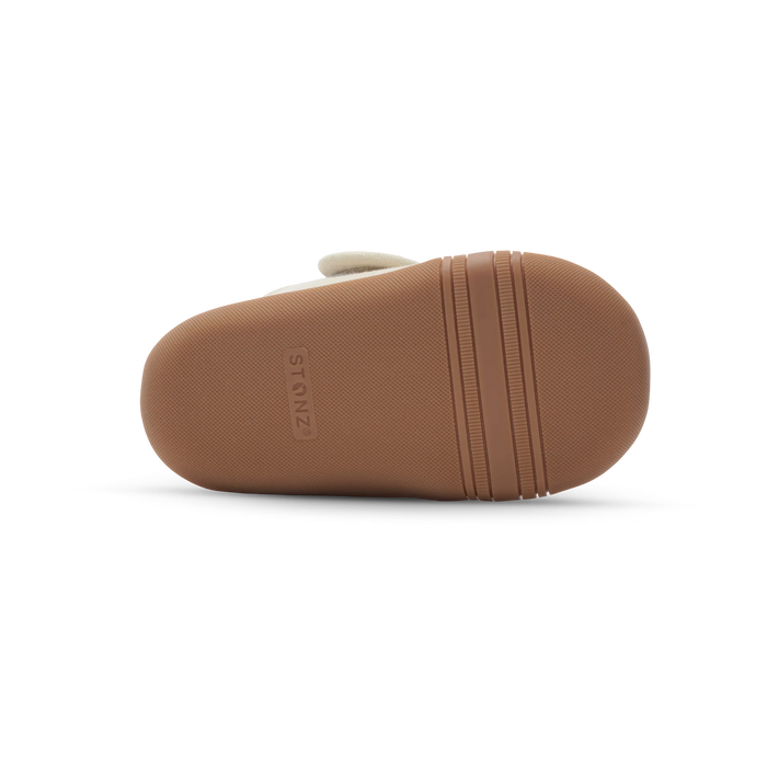 Stonz Cruiser™ Natural Baby Shoes – Natural First Walking Shoes for Babies | Sizes 4-7