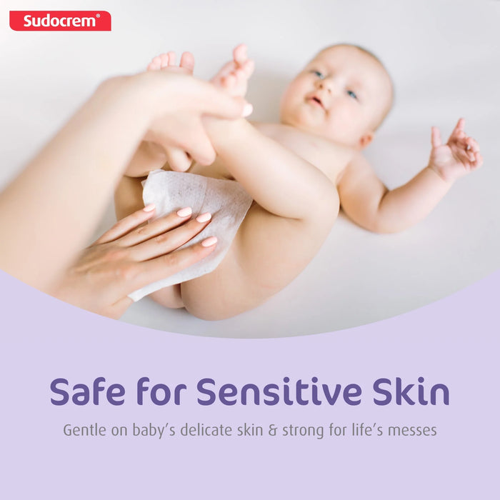 Sudocream® Pure Water Baby Wipes | Extra Large & Ultra Soft 480 Count