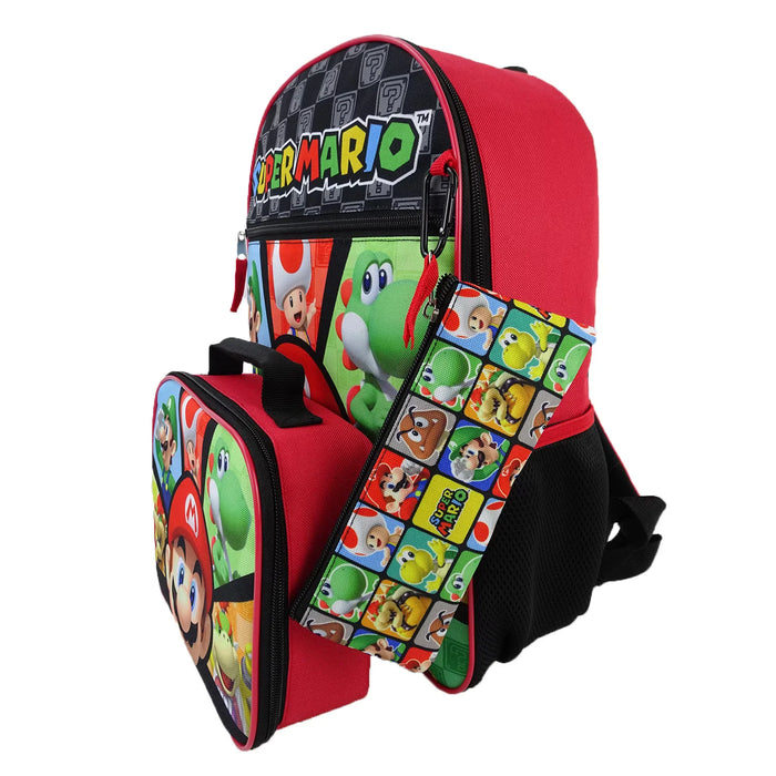 Super Mario® Kids 4-Piece Backpack Set