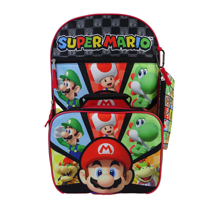 Super Mario® Kids 4-Piece Backpack Set
