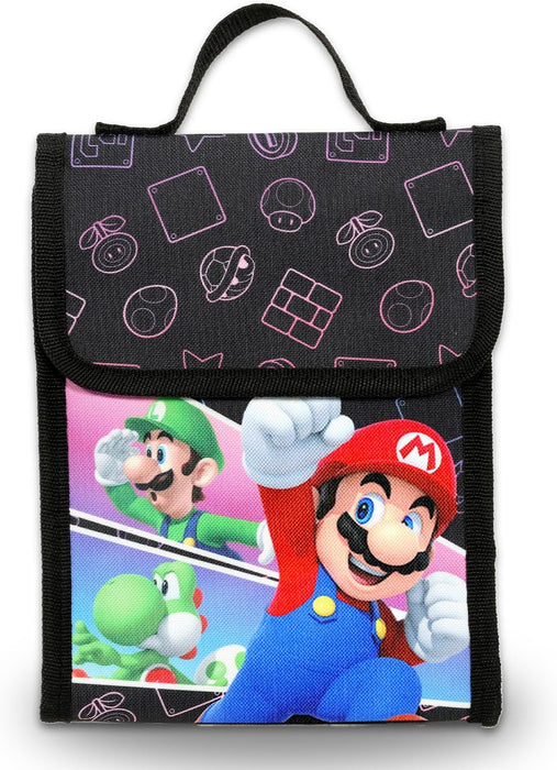 Super Mario Bros.® Kids 5-Piece Backpack and Lunch Bag Set