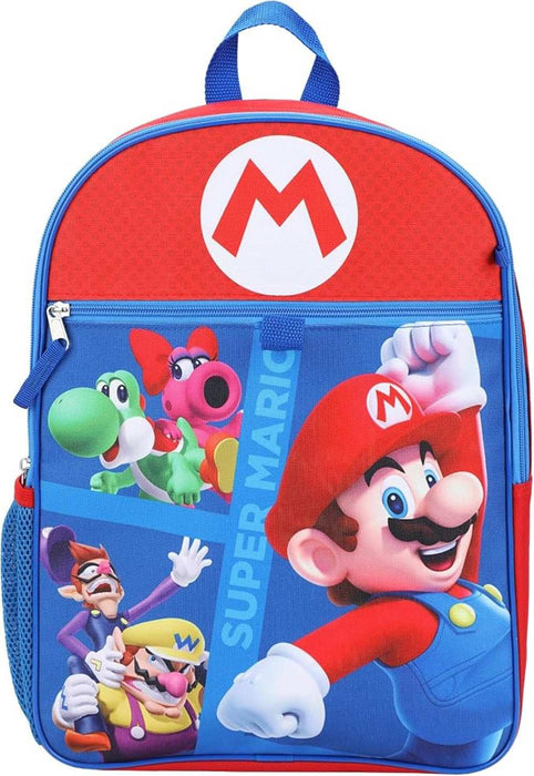 Super Mario Bros® Kids 5-Piece Backpack and Lunch Bag Set