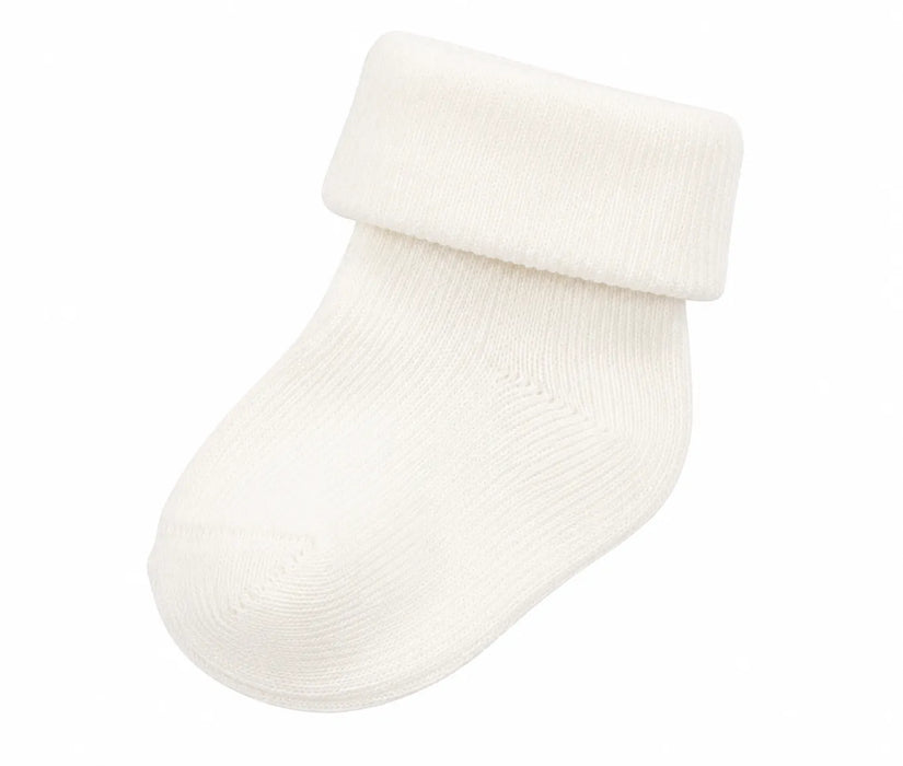 Svolta® Baby Folded Cuff Socks – Soft Cotton Blend | Style 4903 | Baby Sizes 0–3