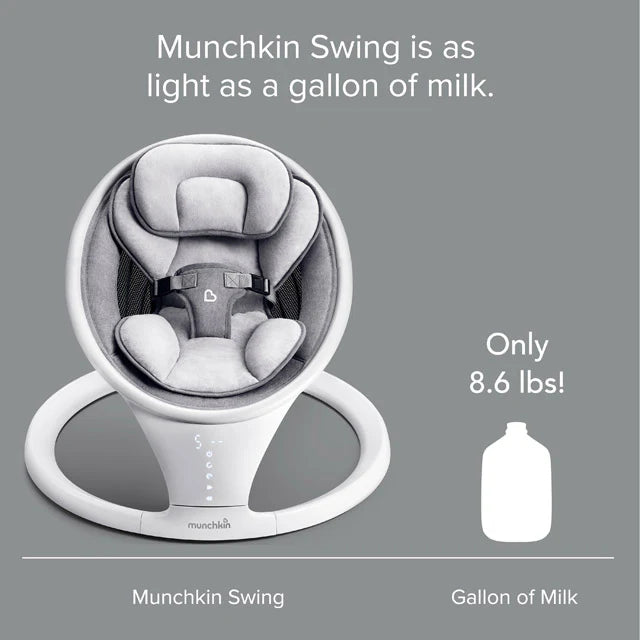 Balançoire pour bébé Munchkin avec Bluetooth