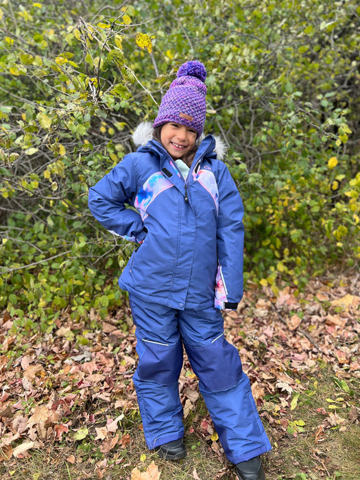 Conifere TAEDA - Girls Skipper Blue 2-Piece Snowsuit Set Sizes (7-16)