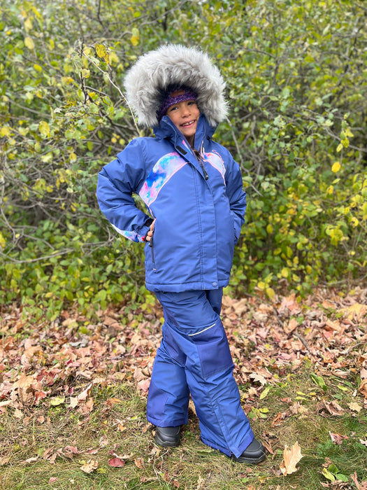 Conifere TAEDA - Girls Skipper Blue 2-Piece Snowsuit Set Sizes (7-16)