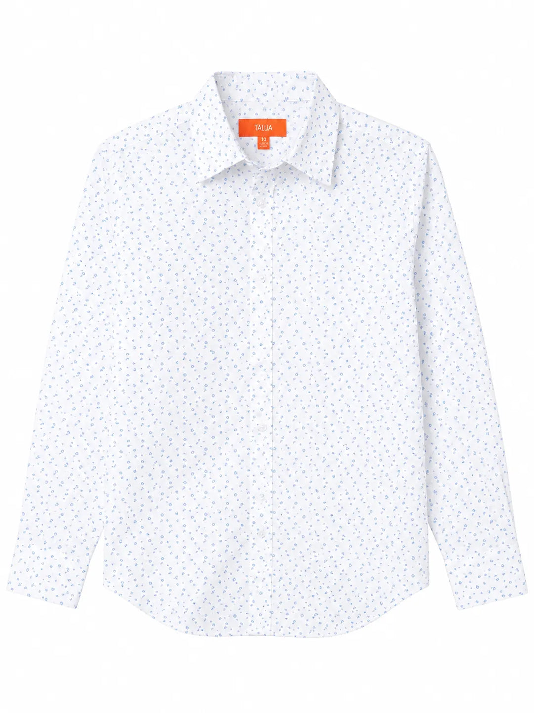 tallia dress shirts 39990 Boy's Shirt - Herringbone Neat Perfect for modern Tallia Boys Dress Shirt Sizes