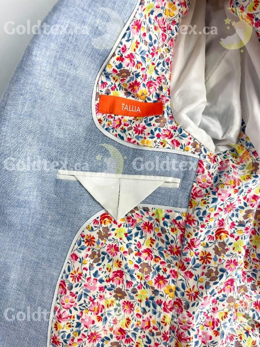 Tallia - Tallia Formal Wear Boys Linen & Cotton Blaser