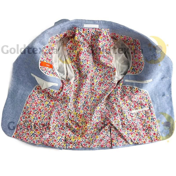 Tallia - Tallia Formal Wear Boys Linen & Cotton Blaser