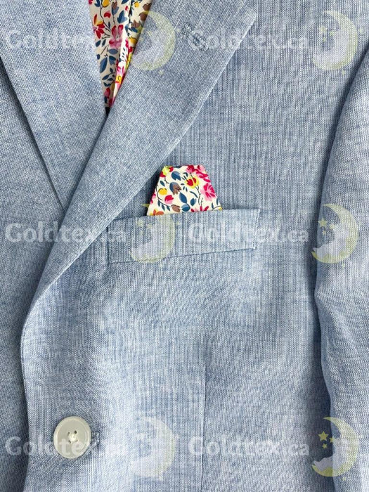 Tallia - Tallia Formal Wear Boys Linen & Cotton Blaser