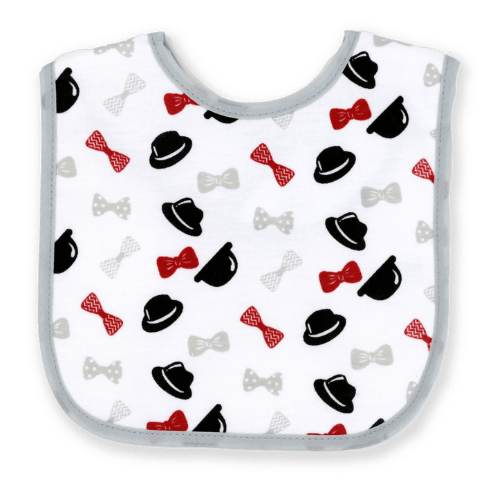 Tendertyme® - Tendertyme 4 Pack Interlock Bib with PEVA Back