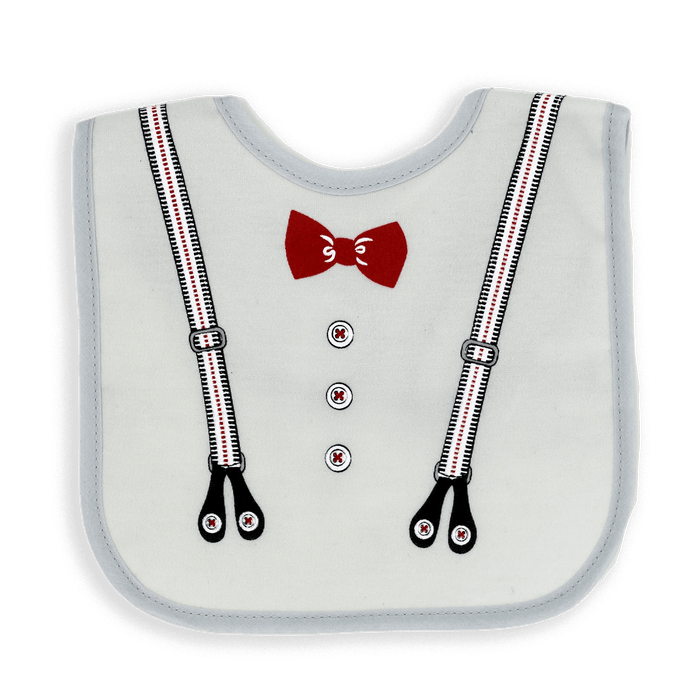 Tendertyme® - Tendertyme 4 Pack Interlock Bib with PEVA Back